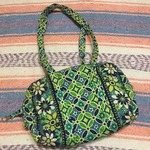 Vera Bradley Daisy Daisy Purse with Shoulder Srap